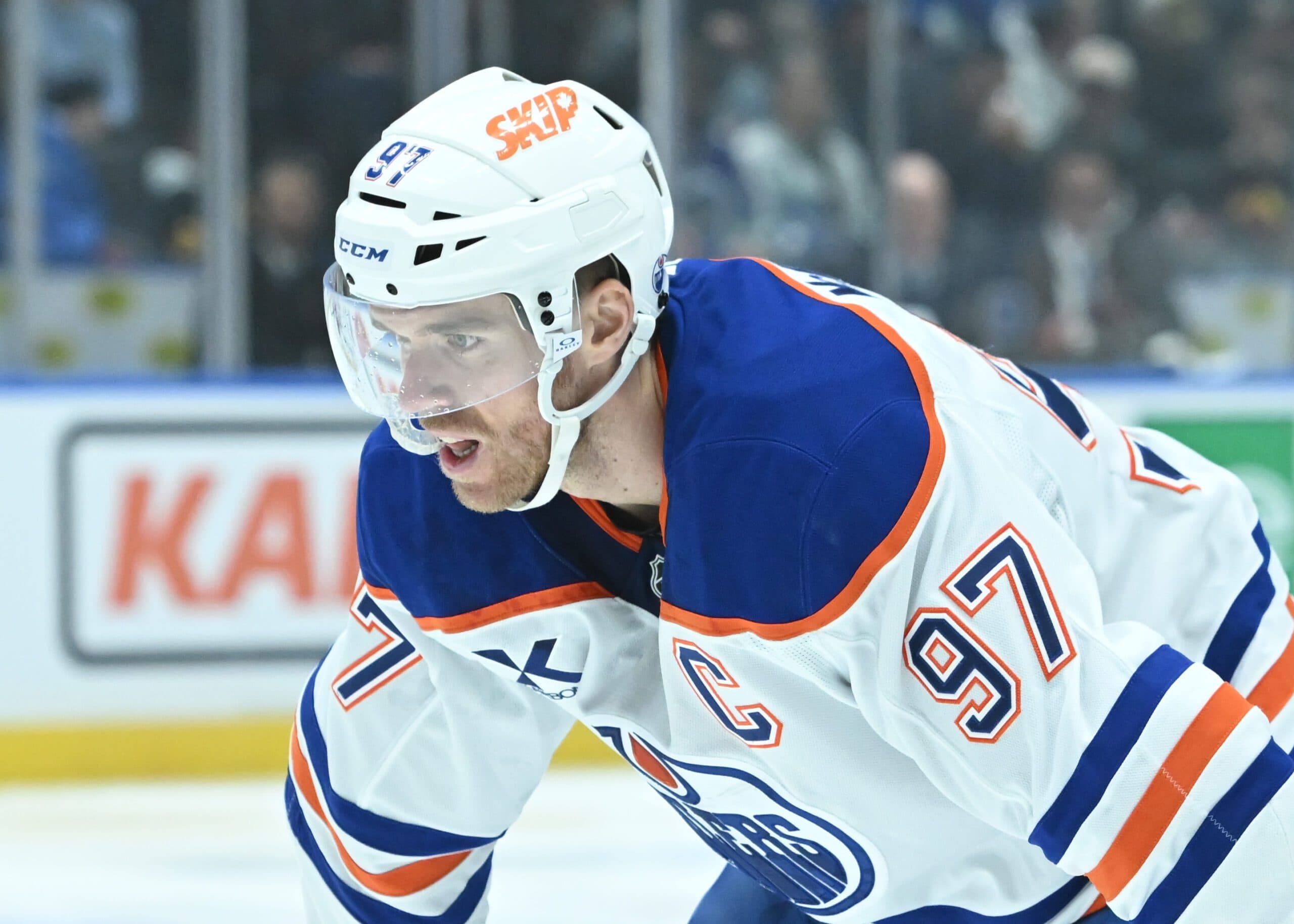Edmonton Oilers center Connor McDavid